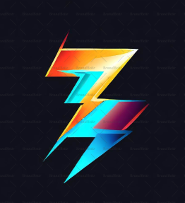 Energiegeladener Blitz